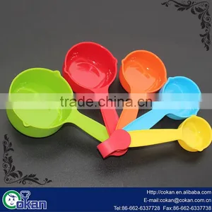 Hot Selling 5pcs Plastic Measuring Cup Set,colorful Measuring Cup CK-S043 thumbnail-1