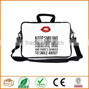 13-Inch Marilyn Monroe Quotations Keep Smiling Waterproof Neoprene Laptop Sleeve Case Bag thumbnail-2