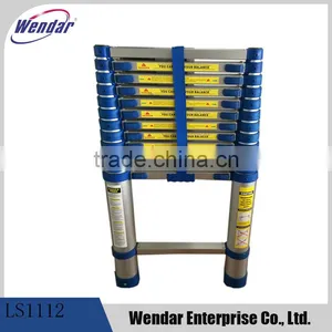 3.8m Aluminium Telescopic Step Ladder With EN131 Approval thumbnail-1