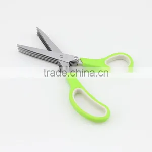 Multipurpose Kitchen Utensil Five Blades Scissors Culinary Herb Shears thumbnail-6