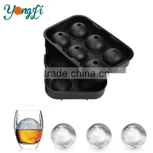 Wholesale Personalized Custom Ice Ball Shaped Silicone Ice Cube Tray thumbnail-1