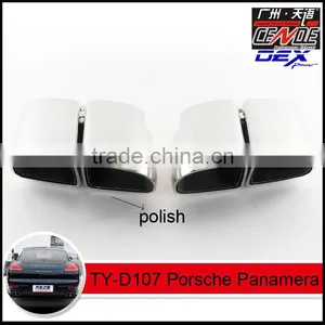 Auto Tuning Stainless Exhaust Tips in Exhaust System for Panamera thumbnail-6