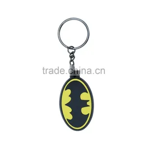 High Quality Beautiful Promotional Cute Popular Gifts Colorful Design Keychains Silicone Keychain Keyring thumbnail-3