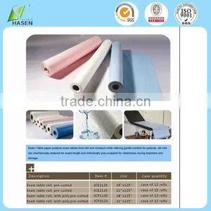 China Supply Nonwoven Fabric Hospital Used Bedsheets thumbnail-1