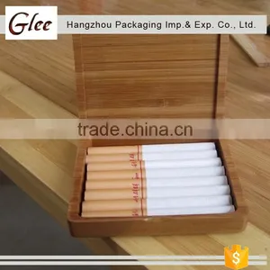 Polished Cute Bamboo/wooden Cigarette Box thumbnail-1