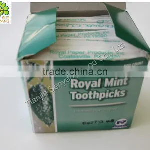 Disposable Double Tips Mint Flavor Wood Toothpicks thumbnail-1
