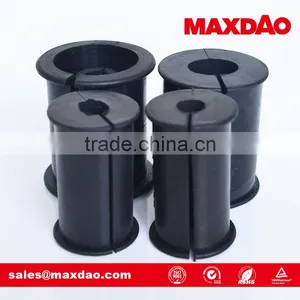 Black EPDM Barrel Cushion for 5-7mm Cables thumbnail-4