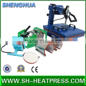 Multi-functional 8 in 1 6 in 1 5 in 1 4 in 1 T-shirt Combo Heat Press Machine thumbnail-3