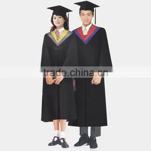 Hot Style Bachelor Gown University Graduation Gown for College thumbnail-3