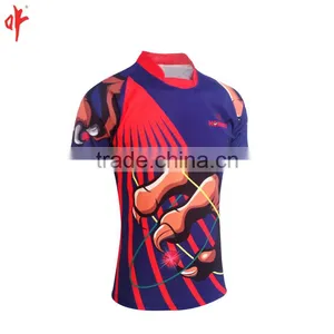 Durable Custom Design Rugby Jersey thumbnail-2