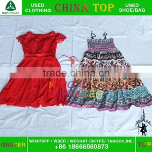 Korea Style Summer Fashion Mixed Dress Stocklot,used Clothing Used Dress thumbnail-1