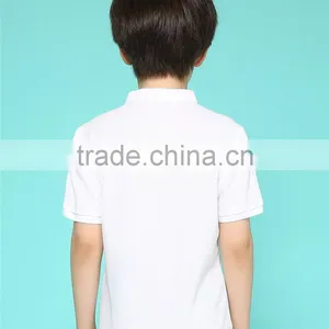 Fashion New 2016 Boys T Shirts White Casual Boys t Shirt /polo t Shirts Kids Brand With Short Sleeve thumbnail-5
