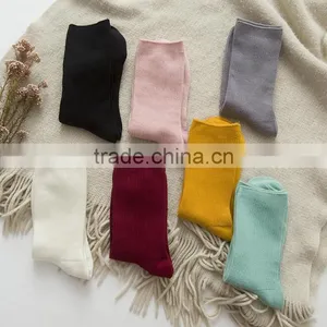 Zm53126a 2017 Hot Sale Women High Ankle Indoor Socks Wholesale thumbnail-2