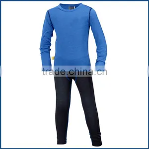 Kids Merino Wool Thermal Long Underwear Set thumbnail-1