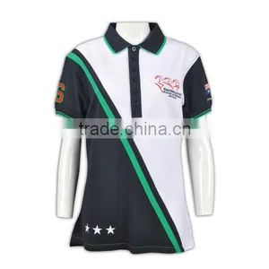BSCI/ ISO 9001 Factory Wholesale Softtextile Cotton Ladies Women Polo Shirt thumbnail-1
