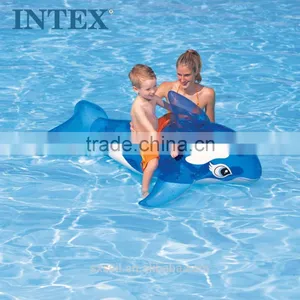 INTEX Transparent Blue Whale Children Mounts thumbnail-1