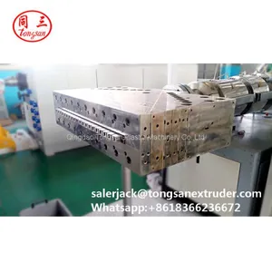 China Top5 WPC PVC Hollow Door Board Extrusion Line thumbnail-3