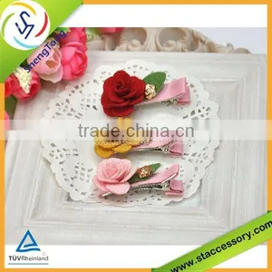 2015 Fashion ,beautiful and Cute Ribbon Hair Clip Design for Kids thumbnail-3