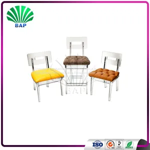 Italy Style Furniture Kids Chair Crystal Dining Chair Elegant Restaurant Chair thumbnail-1