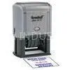 Custom Rectangle Trodat Self Inking Date Stamps for Stock, Return Address and Bank Deposit thumbnail-1