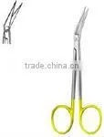 Angled TC Scissors,Eye Instruments,Medical Instruments thumbnail-1