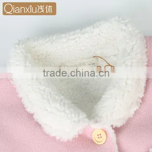 Functional Service Qianxiu Long Sleeve Winter Fleece Ladies Nighty thumbnail-6