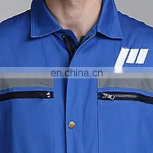 Custom Blue Wear Rough Workwear Greaseproof Blue Uniform Coveralls For Worker thumbnail-4