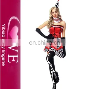 Latex Sleeveless Sexy Skirt Disfraces Halloween Costumes Women thumbnail-2