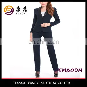 Latest Customized Slim Fit Lady Office Suits ,hotel Business Uniform,solemn Occasion Suits thumbnail-1