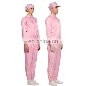 Factory Supplier ESD Garment Cleanroom Clothes thumbnail-4