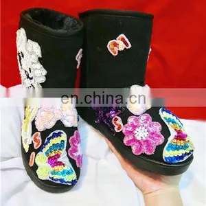 Aidocrystal New Design Fashionable Womens Great Boots Cheap Prices Winter Warm Snow Boots for Ladies thumbnail-2