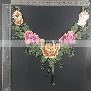 2017 New Dedign Fashion Embroidery Colorful Collar thumbnail-5