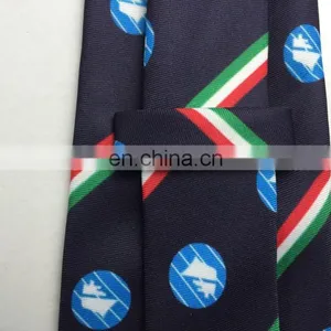 Cheap Customized Printed Silk Logo Ties thumbnail-2