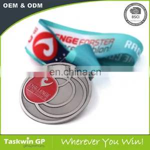 High Quality Custom Metal Medal , Triathlon Custom Metal Medal thumbnail-4