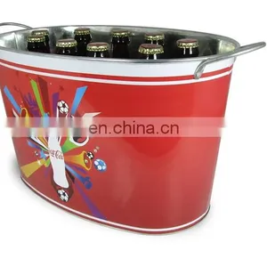 Stainless Steel Beer Bottle Cooler Ice Bucket With Customized Logo thumbnail-6