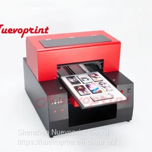 a4 Size 6 Colors Best uv Led Flatbed Printer Price NVP2040 thumbnail-1