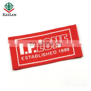 Hot Sale Custom T-shirt Woven Tags thumbnail-1
