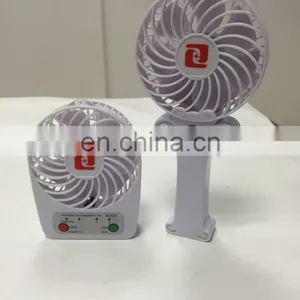 Mini Portable Rechargeable Fan With Led Torch Powered By 18650 thumbnail-4