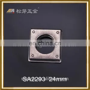 Metal Grommets For Handbags, Nickel Free Eyelets For Leather Goods, Plated Zinc Alloy Eyelet thumbnail-1