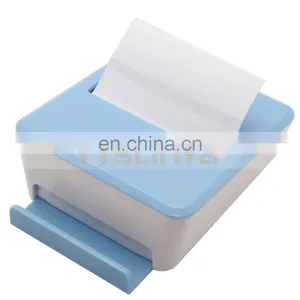 Colorful Mobile Phone Stents Sticky Note Box Removable Sticky Notes Box With Phone Stand thumbnail-1