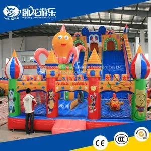 2018 Hot Sale New Product Kids Inflatable Bounce Castle Inflatable Big Slide for Sale thumbnail-1