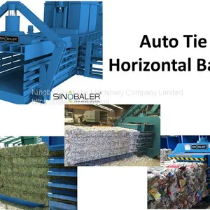 Auto Tie Horizontal Baler Machine thumbnail-1