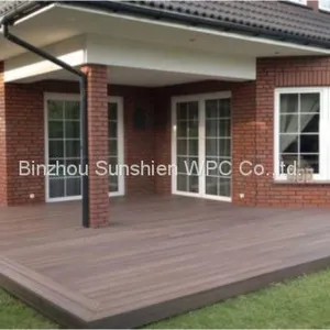 WPC Outdoor Co-extrusion Production Line Deck Board for Europe thumbnail-1
