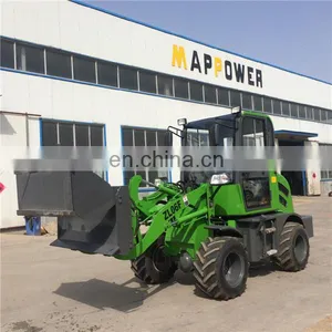 4X4 0.6ton Mini Wheel Loader ZL06 CE Shovel Wheel Loader thumbnail-1