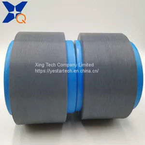 Light Grey Carbon Inside Conductive Nylon Filaments 20D/3F-threelots Surface Low for Anti Static Carpet-XT11926 thumbnail-2