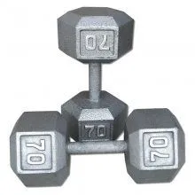 Popular Wholesale Cast Iron Hex Dumbbell thumbnail-1