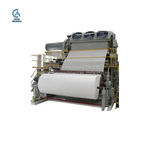Mills Toilet Paper 4100mm Rice Straw Paper Making Machine Tissue Paper Machine Toilet Roll Making Machines thumbnail-1