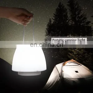 High Quality Lanyard Lantern Hand Lamp Mini Table Lamp Yellow Children Sleeping Modern Led Table Lamp for Camp thumbnail-5