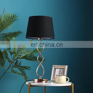 Korea Chic Style Cheap Beautiful Design Custom Hotel Nightstand Lights for Indoor Lighting Decoration thumbnail-1