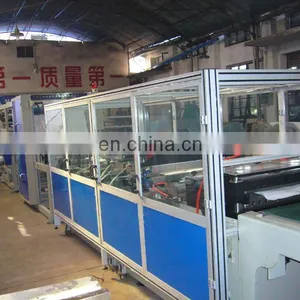 HAS VIDEO High Speed Automatic Two Side Seal Poly Craft Paper Air Bubble Film Mailer Bag Making Machine thumbnail-5
